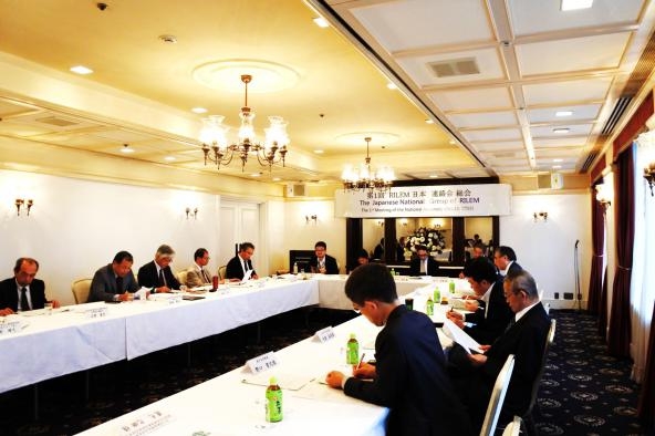 1st General Assembly of JPN-RILEM  (At the KKR Hotel Tokyo, 19 Oct. 2016)